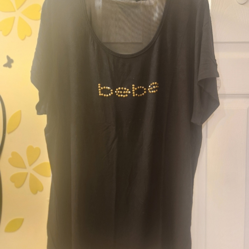 Bebe Black Women's Top